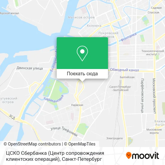 Карта ЦСКО Сбербанка (Центр сопровождения клиентских операций)