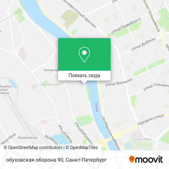 Карта обуховская оборона 90