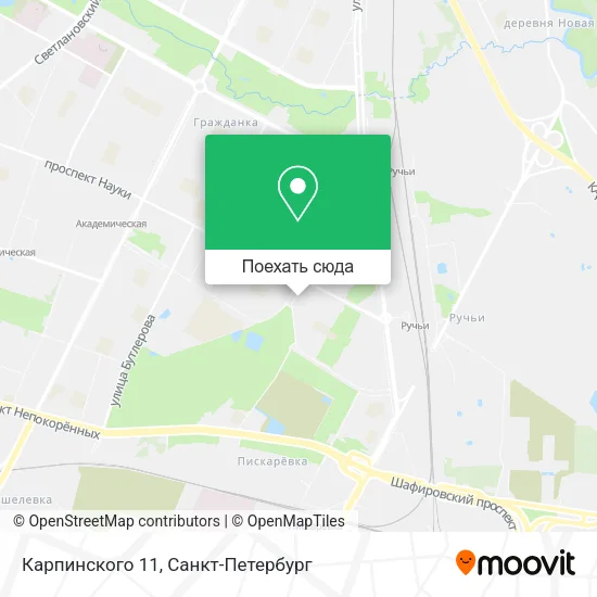 Карта Карпинского 11