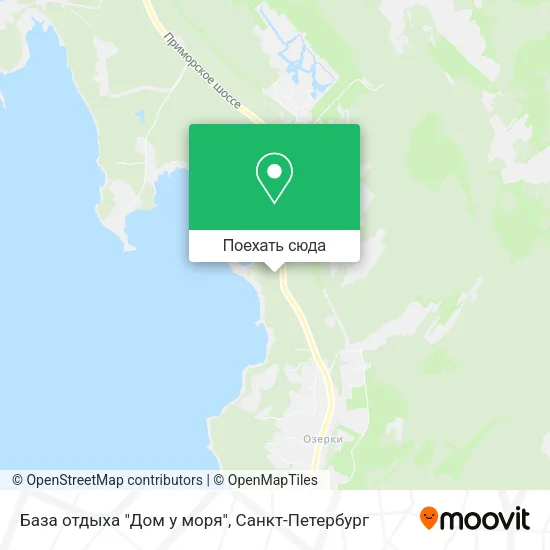 Карта База отдыха "Дом у моря"