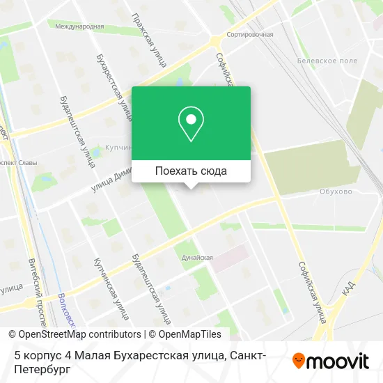 Карта 5 корпус 4 Малая Бухарестская улица