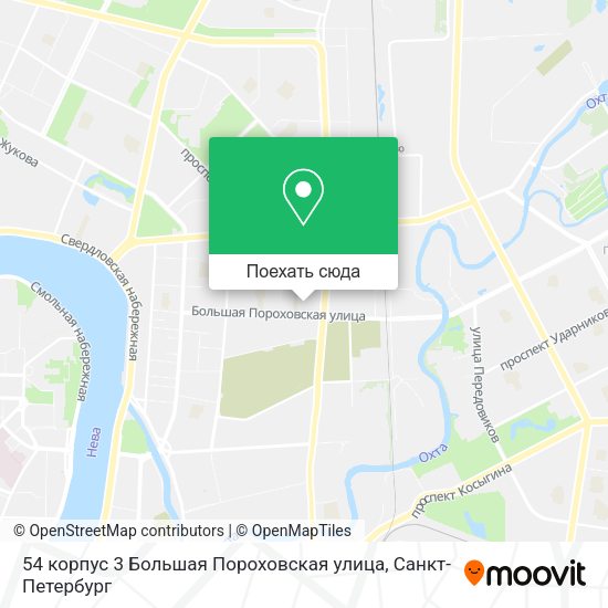 Карта 54 корпус 3 Большая Пороховская улица