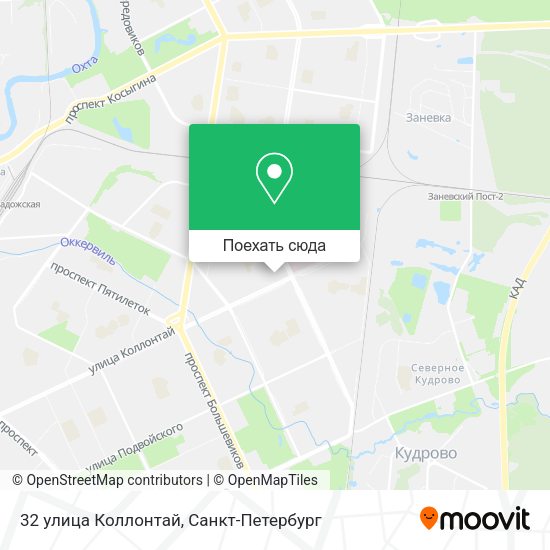 Карта 32 улица Коллонтай