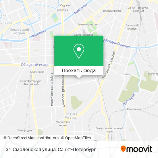 Карта 31 Смоленская улица