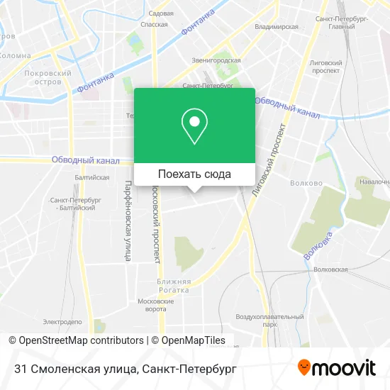 Карта 31 Смоленская улица