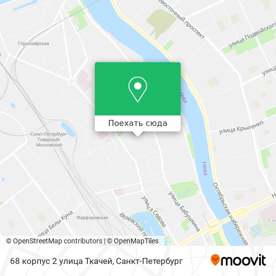 Карта 68 корпус 2 улица Ткачей