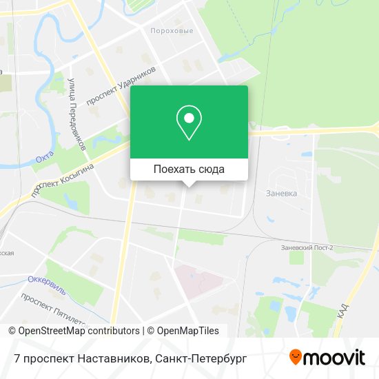 Карта 7 проспект Наставников
