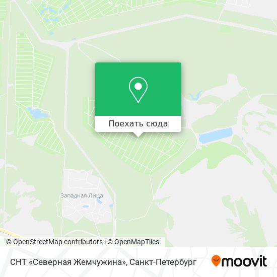 Карта СНТ «Северная Жемчужина»