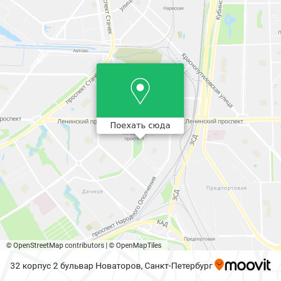 Карта 32 корпус 2 бульвар Новаторов