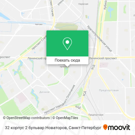 Карта 32 корпус 2 бульвар Новаторов