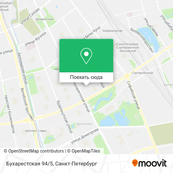 Карта Бухарестская 94/5