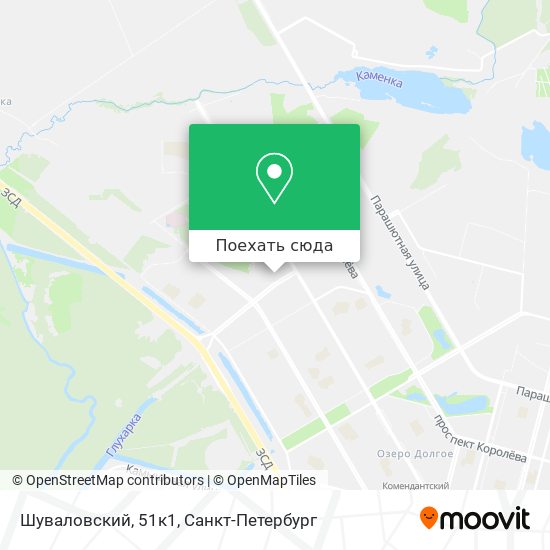 Карта Шуваловский, 51к1