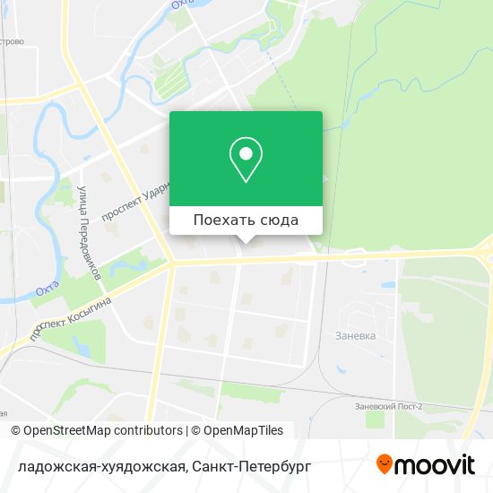 Карта ладожская-хуядожская