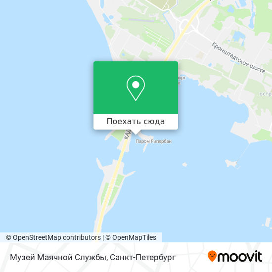 Карта Музей Маячной Службы