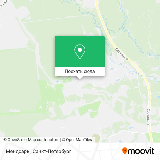 Карта Мендсары