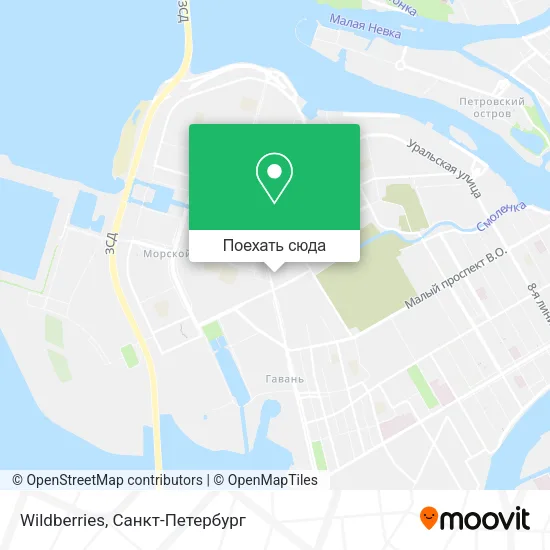 Карта Wildberries