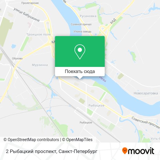 Карта 2 Рыбацкий проспект