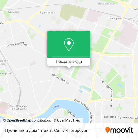 Карта Публичный дом "птахи"