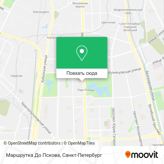 Карта Маршрутка До Пскова