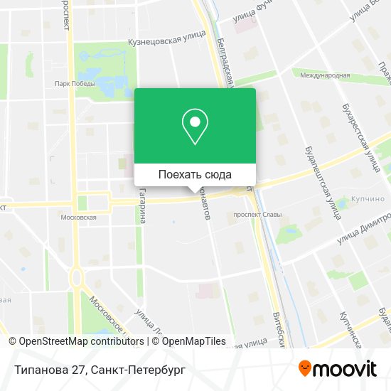 Карта Типанова 27