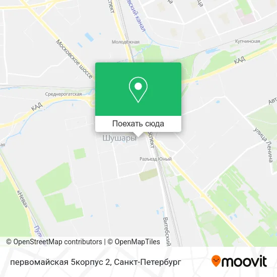 Карта первомайская 5корпус 2
