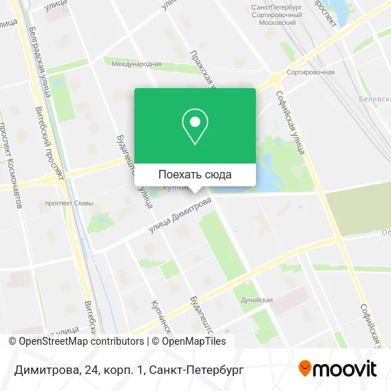 Карта Димитрова, 24, корп. 1
