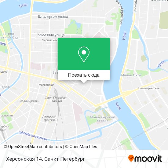 Карта Херсонская 14