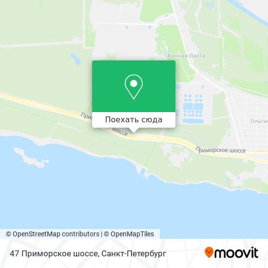 Карта 47 Приморское шоссе