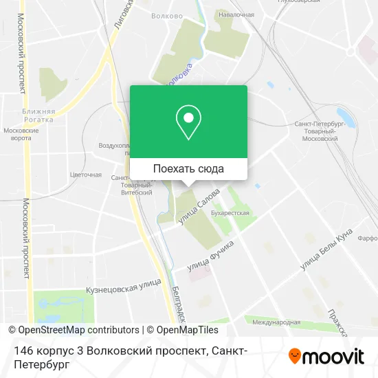 Карта 146 корпус 3 Волковский проспект