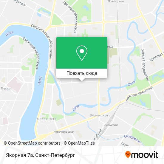 Карта Якорная 7а