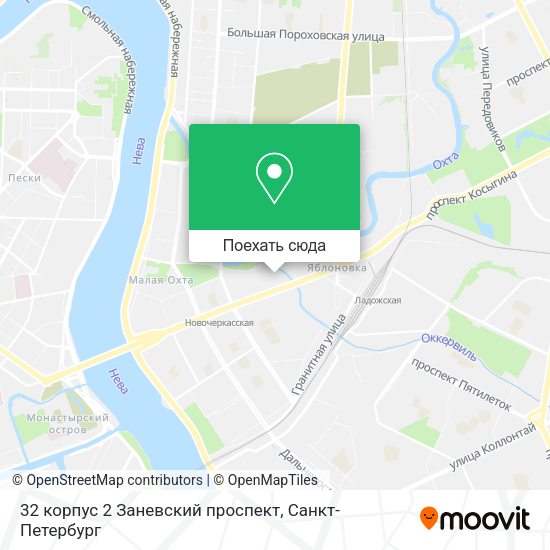 Карта 32 корпус 2 Заневский проспект