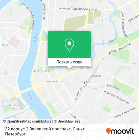 Карта 32 корпус 2 Заневский проспект