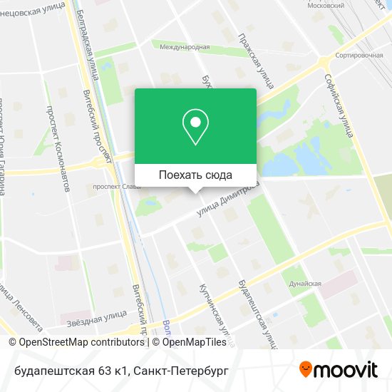 Карта будапештская 63 к1