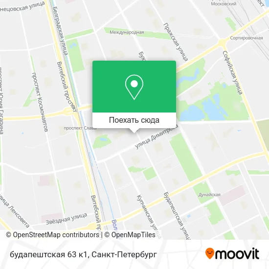 Карта будапештская 63 к1