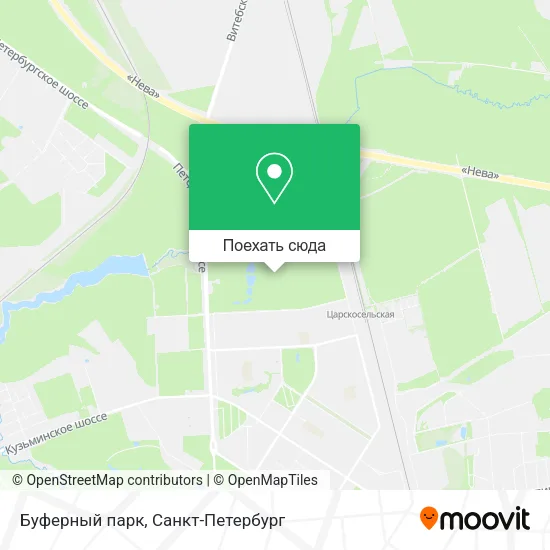 Карта Буферный парк