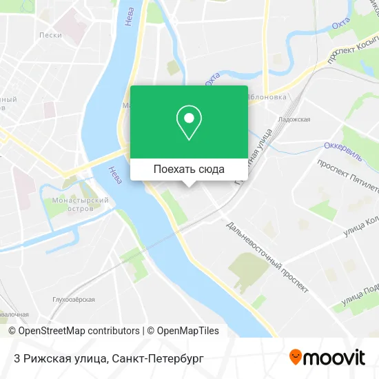 Карта 3 Рижская улица