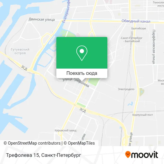 Карта Трефолева 15