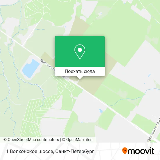 Карта 1 Волхонское шоссе