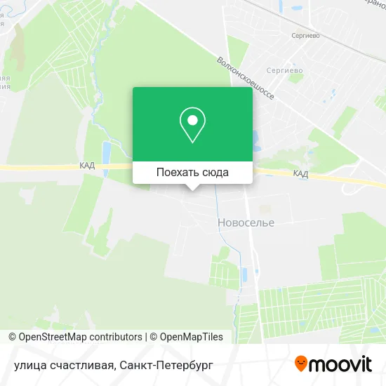 Карта улица счастливая