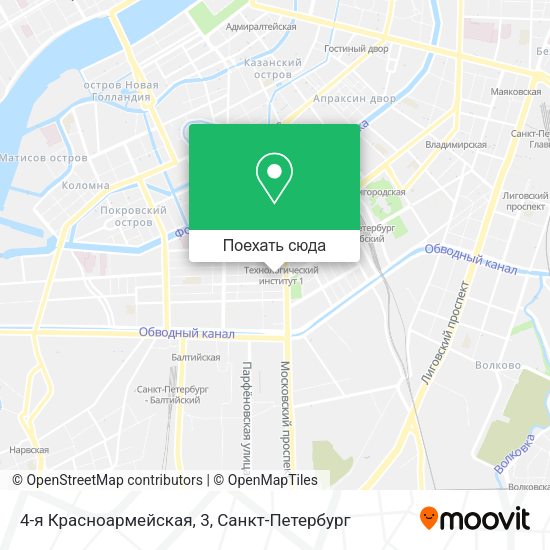 Карта 4-я Красноармейская, 3
