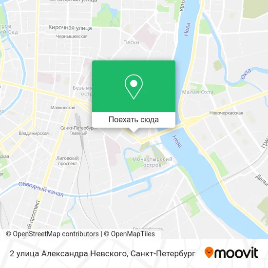 Карта 2 улица Александра Невского