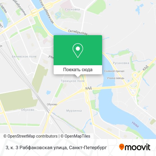 Карта 3, к. 3 Рабфаковская улица
