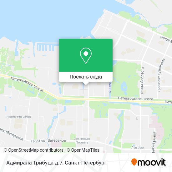 Карта Адмирала Трибуца д.7
