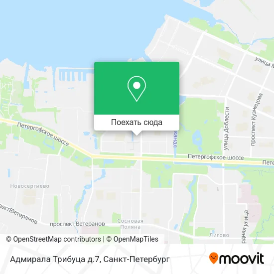 Карта Адмирала Трибуца д.7