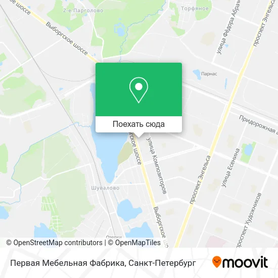 Карта Первая Мебельная Фабрика
