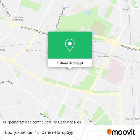 Карта бестужевская 15