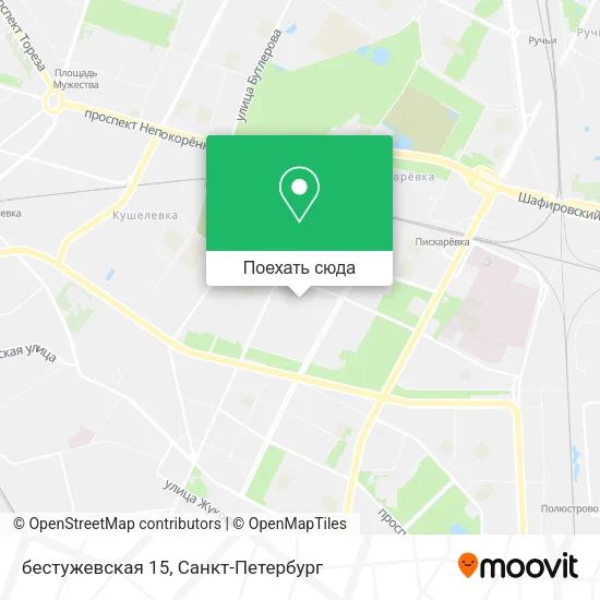 Карта бестужевская 15