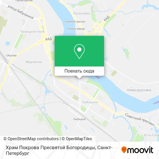 Карта Храм Покрова Пресвятой Богородицы
