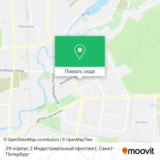 Карта 29 корпус 2 Индустриальный проспект