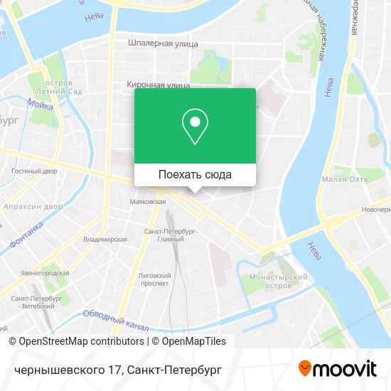 Карта чернышевского 17